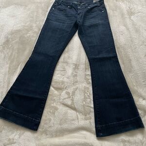 Rock & Roll Denim Flared Jeans